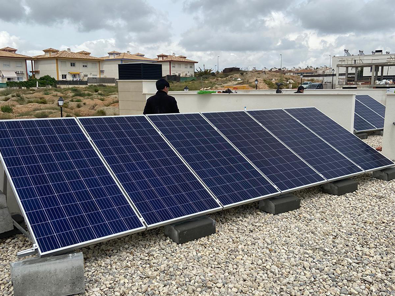 Vivienda unifamiliar La Alcayna (Molina de Segura - Murcia) - Instalación fotovoltaica 5